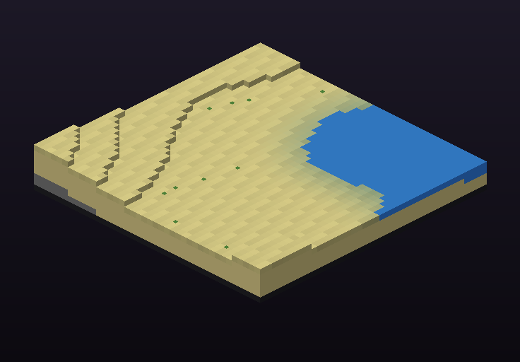 Stony shoreline and cold biomes